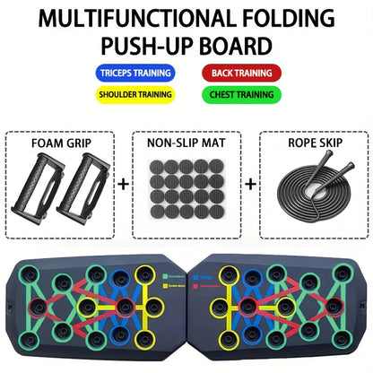 Foldable Push Up Board Set
