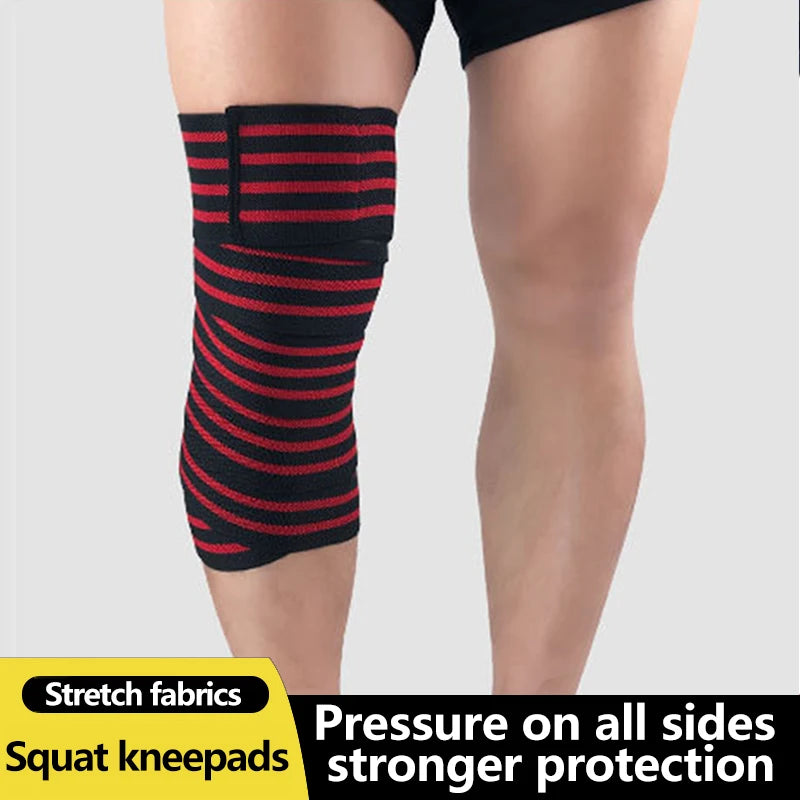 Fitness Knee Wraps Compression Straps