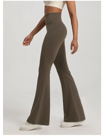 High Waist Bell Bottom Yoga Pants
