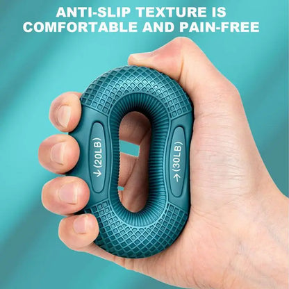 3x Silicone Finger Grip Strengthener
