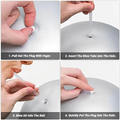Three Mini Yoga Pilates Balls