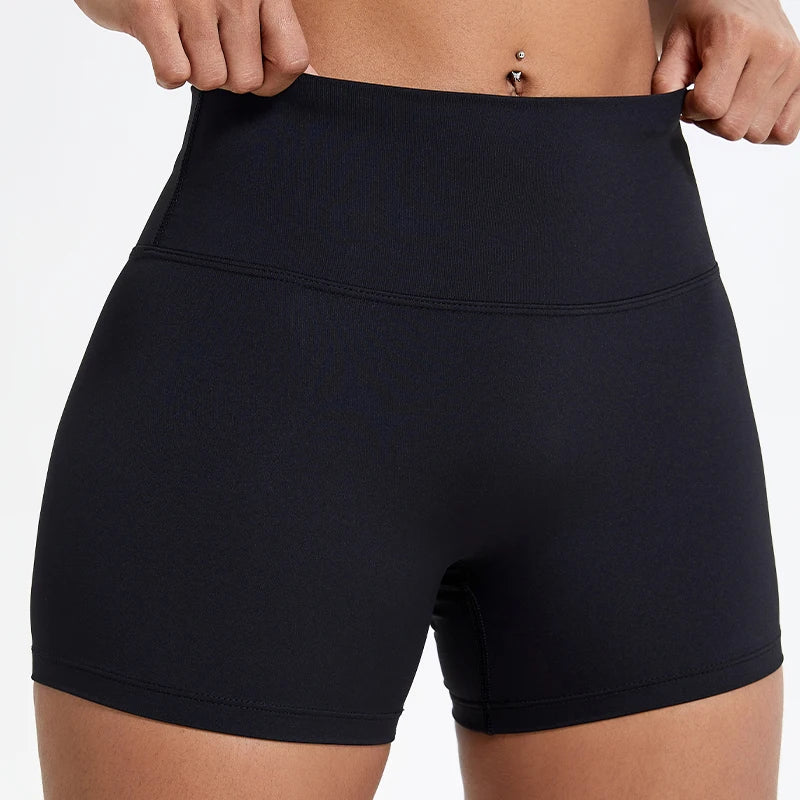 High Waist Workout Shorts