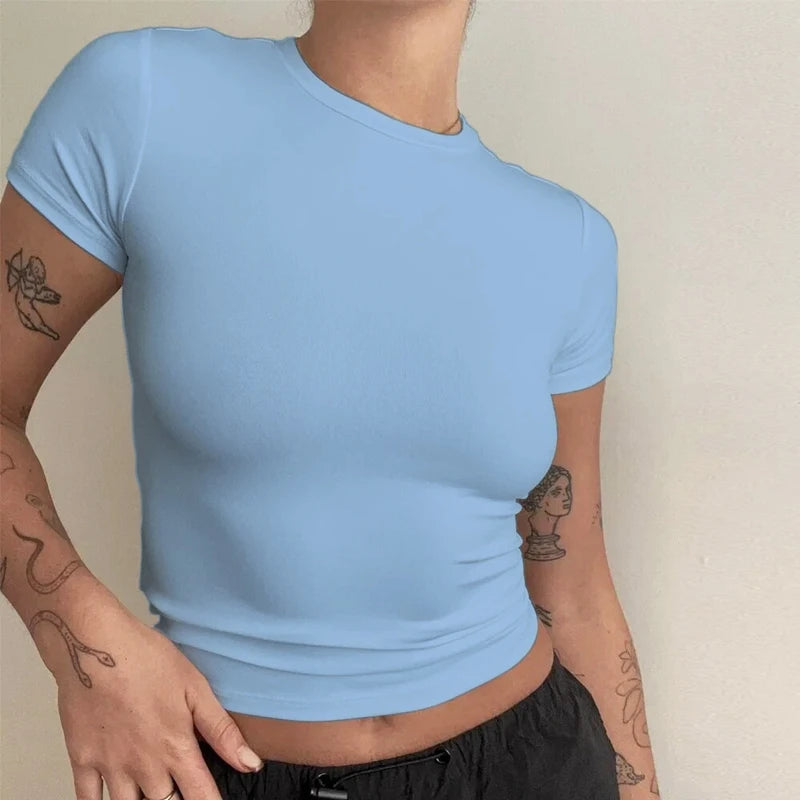 Women Slim Fit T Shirt