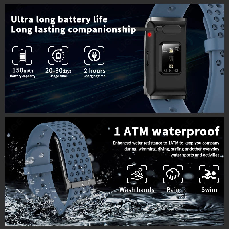 Smart Fitness Tracker Bracelet