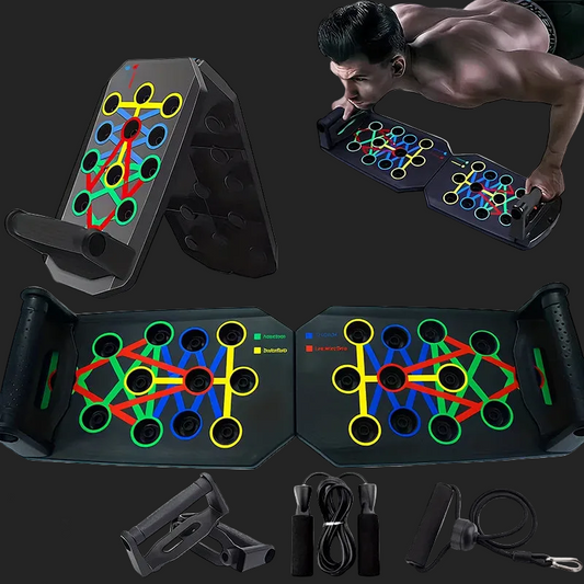 Foldable Push Up Board Set