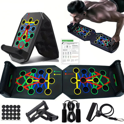 Foldable Push Up Board Set