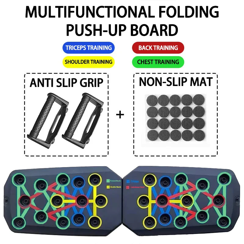 Foldable Push Up Board Set