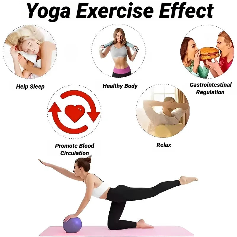 Three Mini Yoga Pilates Balls