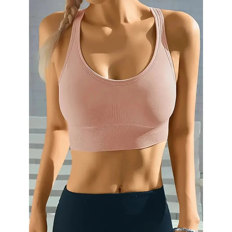 Seamless Yoga Tank Bra
