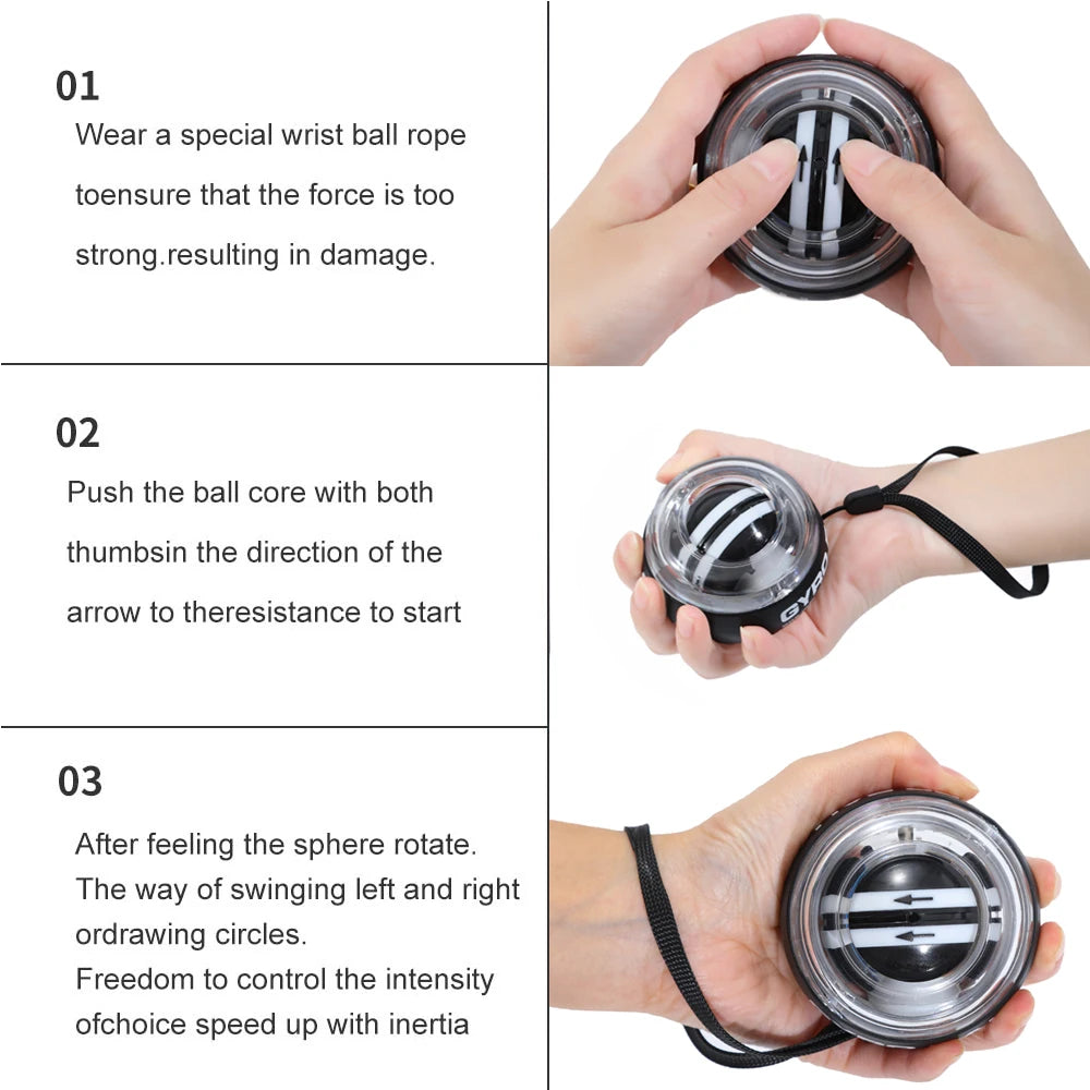 Wrist Gyro Ball Trainer