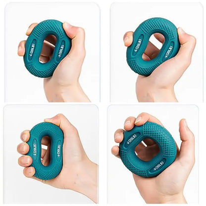 3x Silicone Finger Grip Strengthener